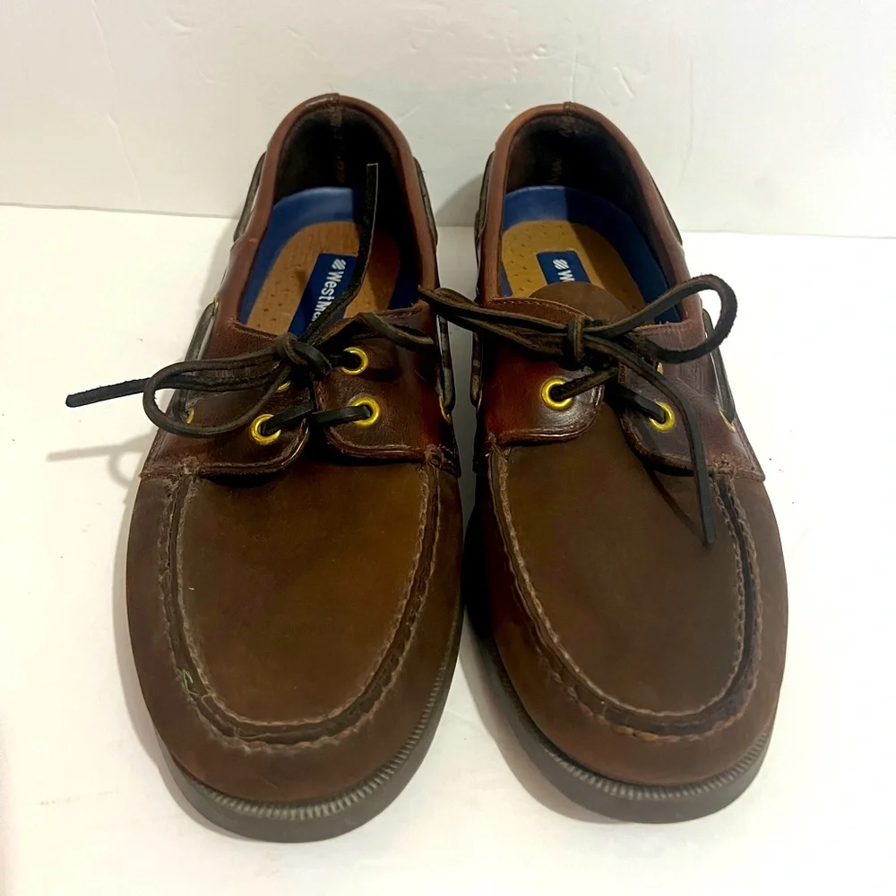 Mens West Marine Sperry Top Sider Boat Shoe Size 9.5W